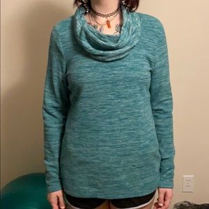 Fleece L Teal Sweater
